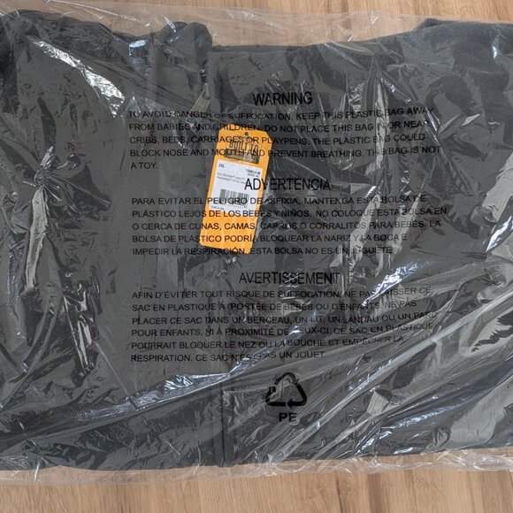 NWT Carhartt Rain Defender® Heavyweight Full-Zip Hoodie – 2XL, color peat - Picture 7 of 9